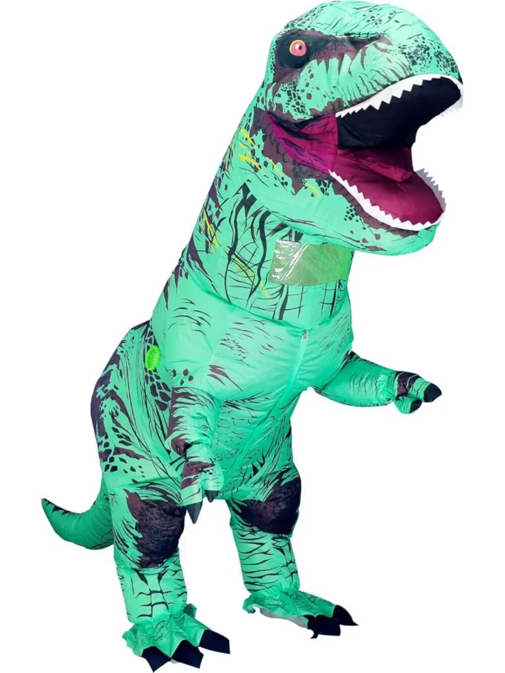 Inflatable T-Rex Costume for Adults - Fun Halloween Dino Outfit for Parties